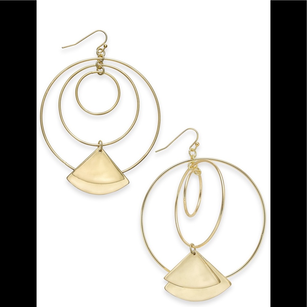 Geometric Drop Earrings